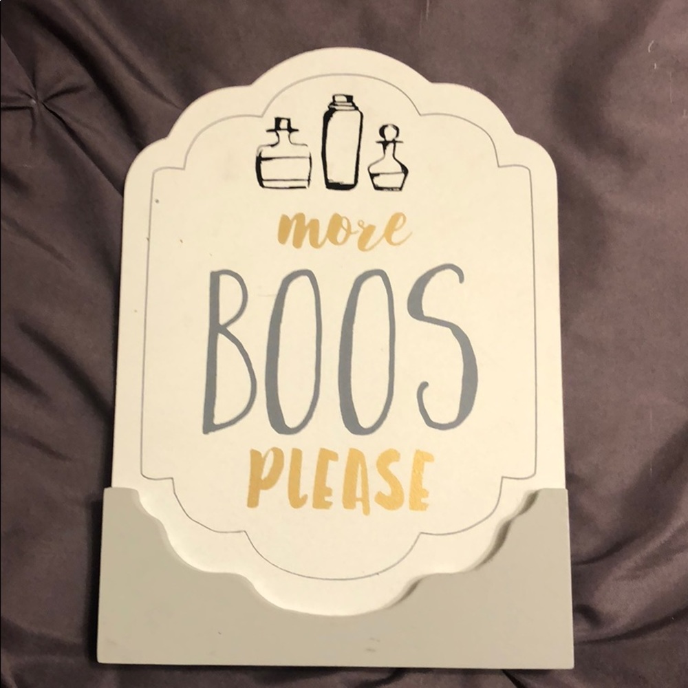 Halloween sign